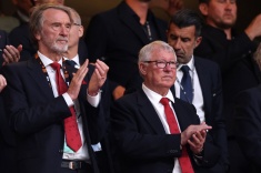 Реакция Фергюсона на игру «МЮ» в финале ЛЕ. Видео