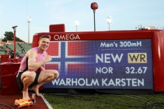 Норвежец установил второй мировой рекорд за сезон