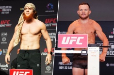 Взвешивание UFC on ABC 9