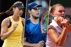 Трое россиян победили в 1-й день после Уимблдона