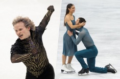 Илья Малинин/Гийом Сизерон и Лоранс Фурнье Бодри