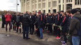«Спартак» почтил память болельщиков, погибших в «Лужниках»