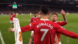 2:1. Роналду («Манчестер Юнайтед») забивает с паса Рашфорда!