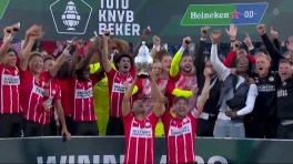 ПСВ в 10-й раз выиграл Кубок Нидерландов, победив «Аякс»