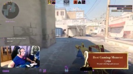 Эйс 77-летней бабушки Ольги победил в номинации «Лучший игровой момент года» на премии по CS 2