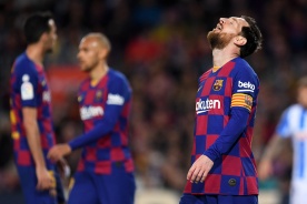Больше чем клуб. Месси сдулся и тянет «Барселону» на дно