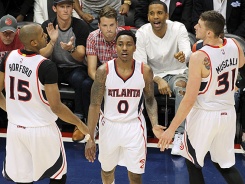 Стабильно поливать из-за дуги без Корвера у «Атланты» некому