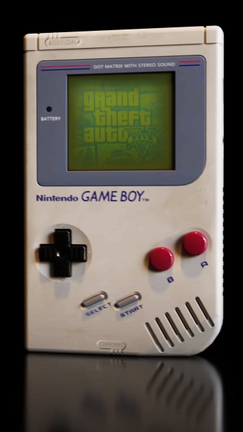 Игру GTA 5 запустили на консоли Game Boy 1989 года
