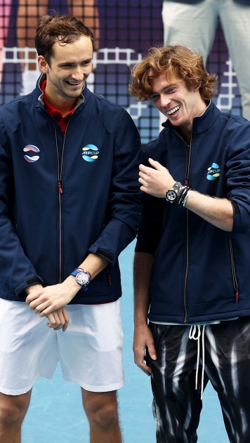 Битва Медведева и Рублёва на Итоговом турнире ATP