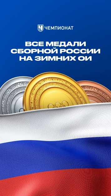 Все медали нашей страны на зимних Олимпиадах