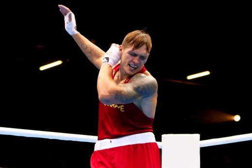 Александр Усик, победа на ОИ-2012, Усик — Джошуа, реванш, победный гопак