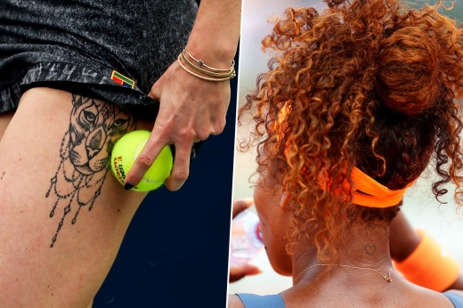 «Только Бог Нам Судья». Какие татуировки били Уильямс, Кузнецова и другие топ-теннисисты?