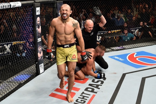 Жозе Альдо победил Роба Фонта в главном бою турнира UFC Вегас 44, видео