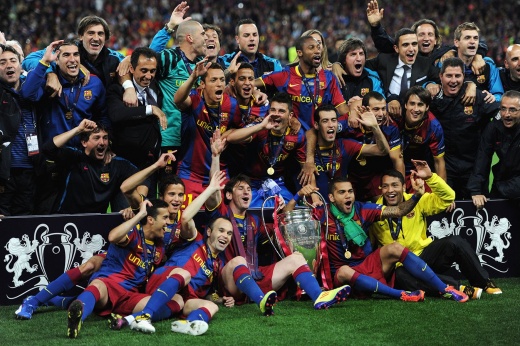 Где сейчас игроки «Барселоны», остановившие «МЮ» в финале ЛЧ. Фото с разницей в 12 лет