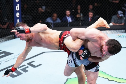 UFC Вегас 71: Ян – Двалишвили, Волков – Романов, гонорары россиян за турнир, сколько заработали бойцы