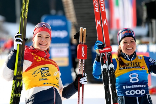 The Russian skier again took out her rivals at the finish line!  Nepryaeva creates the history of cross-country skiing