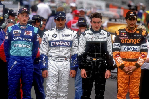 Великое поколение Ф-1: 20 лет назад в одной гонке дебютировали Кими, Алонсо и Монтойя