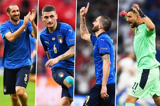 Символическая сборная Евро-2020. Половина команды — итальянцы!