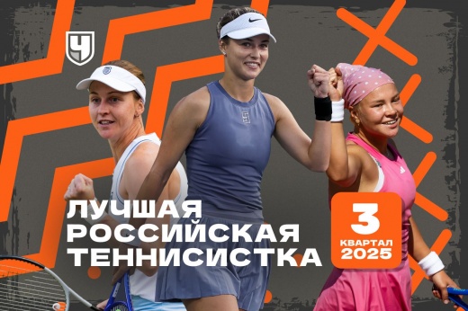 Лучшая теннисистка России — Анна Калинская! Рейтинг «Чемпионата»: третий квартал 2025 года