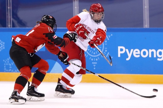 Россия проиграла США на женском чемпионате мира по хоккею 2021 года, обзор матча, рекорд Хилари Найт
