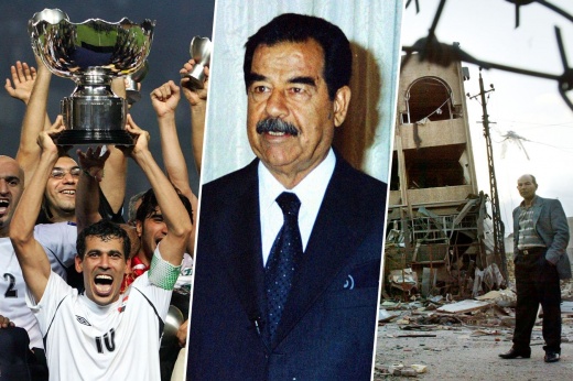 Футболистов Ирака заставляли играть бетонным мячом и пытали током. А после началась война