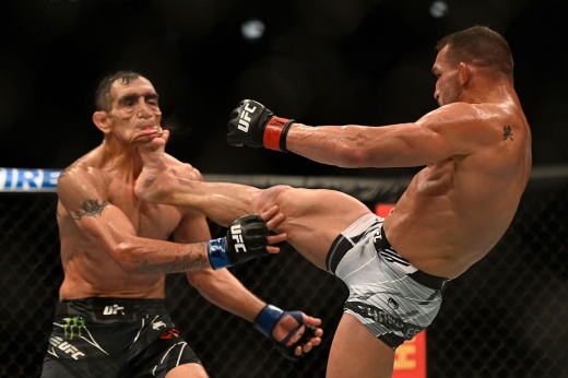 UFC Vegas 54: Ян Блахович — Александар Ракич, нокаут в бое Ракича и Манувы, видео