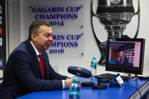 Интервью с Сергеем Гимаевым-младшим — о главных событиях первой половины регулярного чемпионата — 2021/2022