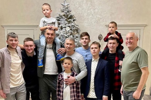 Как футболисты «Зенита» встретили Новый год