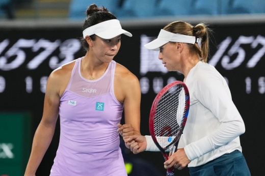 Не хватило сил. Звонарёва билась, но не смогла выйти в финал парного АО