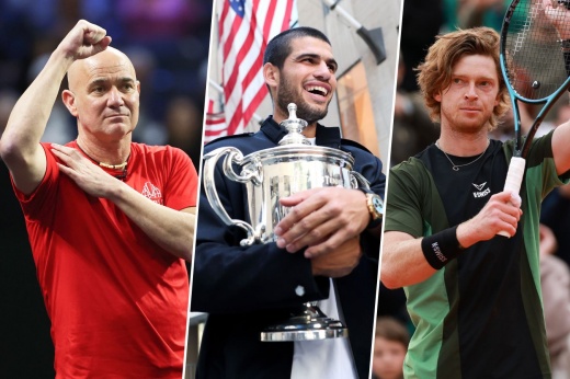 Алькарас заработал более $ 60 млн за карьеру. А Рублёв обогнал Агасси по призовым