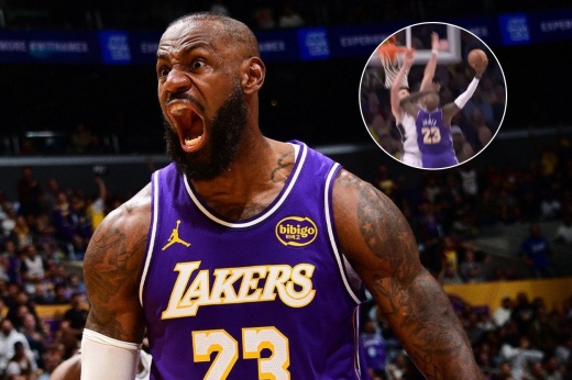Это шедевр! Леброн Джеймс в свои почти 41 сотворил невообразимое!