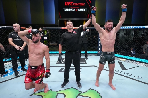«Царукян выиграл в одну калитку». Бойцы UFC в шоке от решения судей в бою с Гамротом