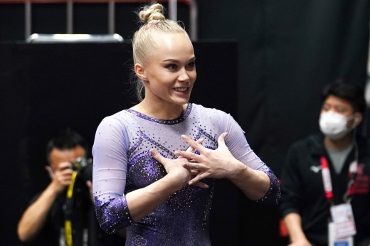 Российская гимнастка готова прервать гегемонию США. Мельникова уже повторила рекорд Байлз