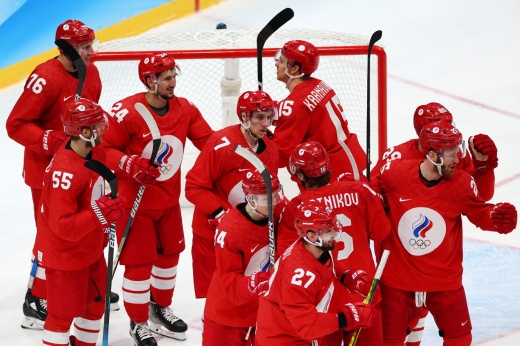 Olympics 2022.  February 20th.  The main final of the Games.  Does Russia have gold in hockey?