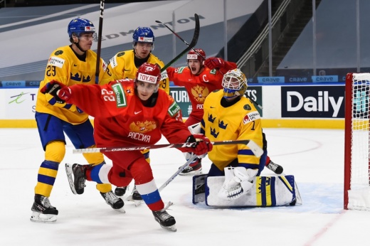 Россия — Швеция: онлайн-трансляция 27 декабря 2021, молодёжный чемпионат мира по хоккею — 2022