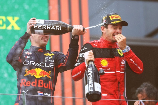 Гран-при Венгрии Формулы-1: Ферстаппен выиграл после старта с 10-го места, Леклер финишировал лишь шестым