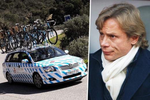 For two years Karpin was president of the cycling team.  After his departure - doping and bankruptcy