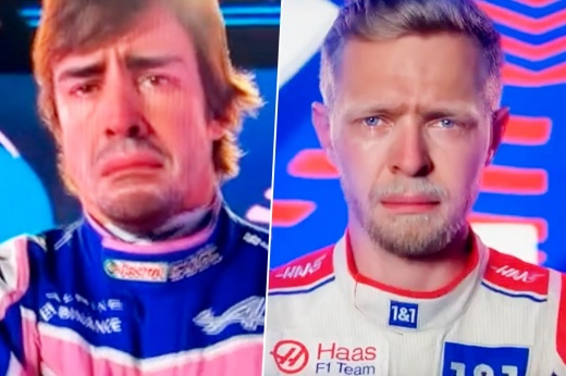 Гонщики Формулы-1 дружно расплакались. Новый фильтр поиздевался над заставкой Ф-1