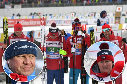 Провал российских лыжников привёл к скандалу. Губерниев снова атакует Вяльбе