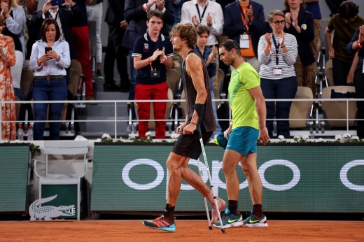 Джокович — Циципас в финале Australian Open — 2023, как складывается матч, падение Новака во втором сете, видео