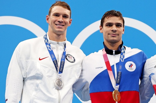 Американский пловец наехал на русского чемпиона. Или на всю сборную России сразу?