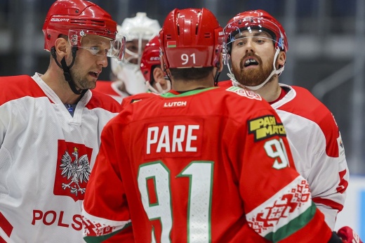 The Olympic selection started with a sensation!  Belarus lost in hockey to Poland!