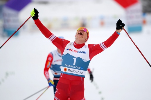 Норвежские лыжники испугались мороза. А русские вышли на старт и забрали все медали!