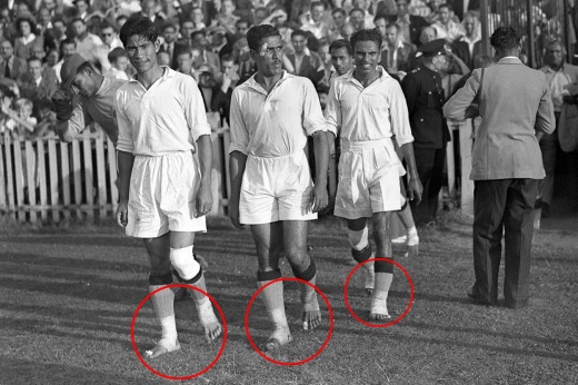 Считалось, что у Индии не было обуви, чтобы сыграть на чемпионате мира. Это миф