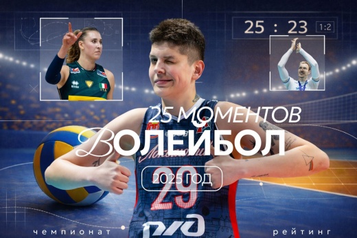 Эпичные российские битвы и удивительные чемпионаты мира. 25 моментов 2025 года в волейболе