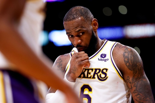 The Lakers are a complete disaster.  And even LeBron can't handle it anymore
