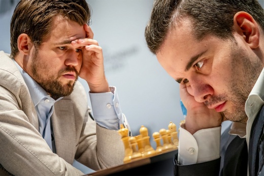 Ян Непомнящий — Магнус Карлсен, онлайн-трансляция 4-й партии матча за звание чемпиона мира по шахматам, 30 ноября 2021