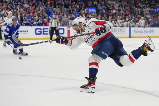 Овечкин установил рекорд НХЛ по голам в большинстве, видео, «Вашингтон» обыграл «Детройт»