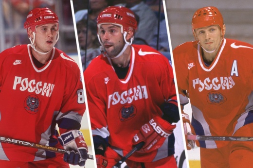 Полуфинал хоккейного турнира Олимпиады-1998 Россия — Финляндия — 7:4, пять голов Буре в одном матче