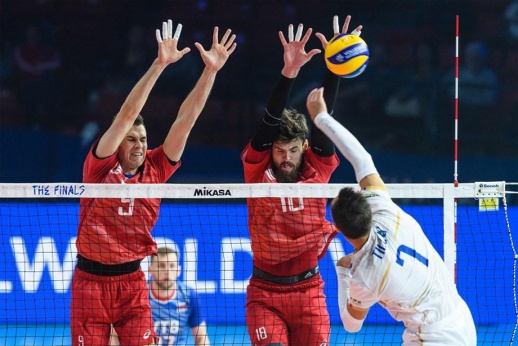 Россия победила Польшу в полуфинале Лиги наций со счётом 3:1, отчёт о матче